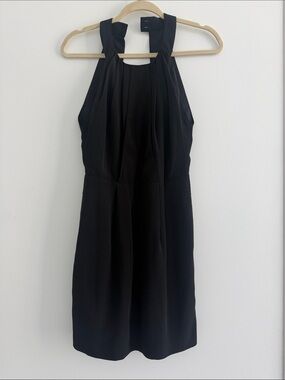 BCBGeneration Black Halter Mini Dress